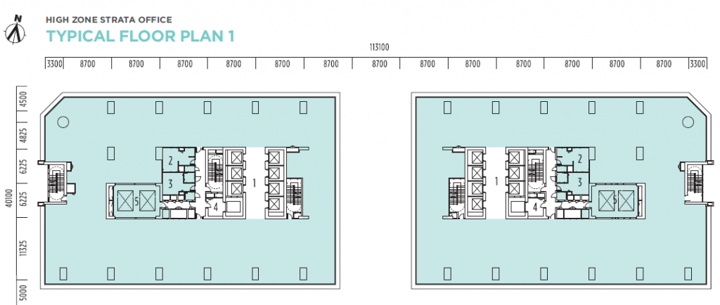 Q Sentral Floor Plan 1