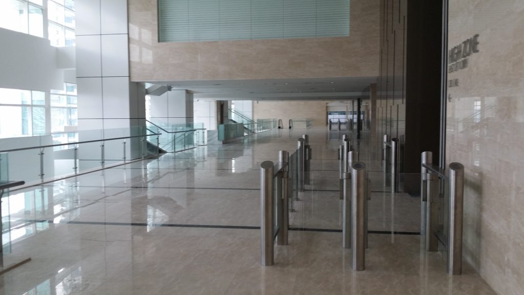 Q Sentral Lobby Turstile