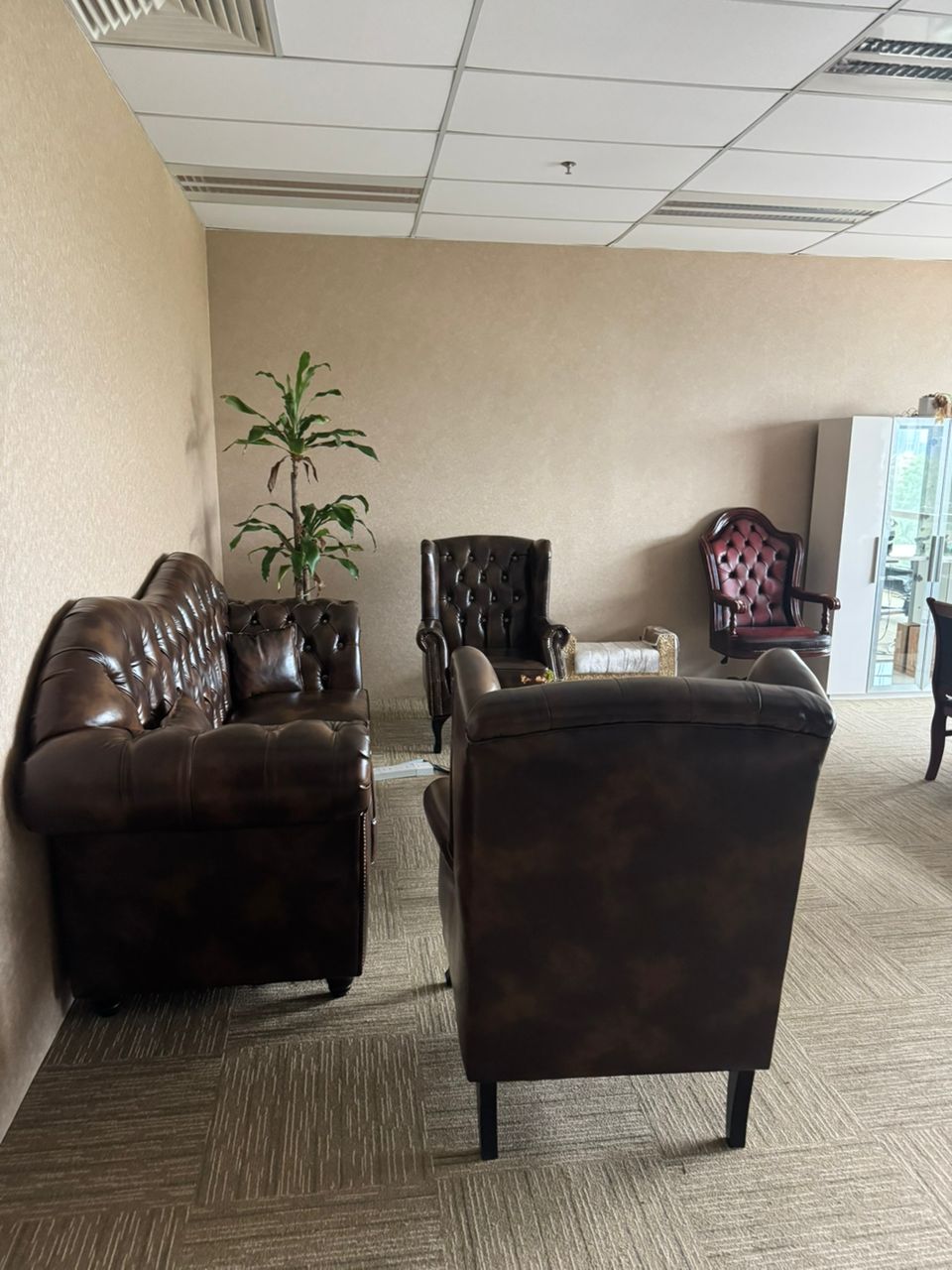 Q Sentral Fully Furnished Office Guest Area